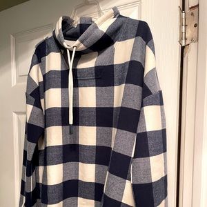 Womens vineyard vines flannel pullover